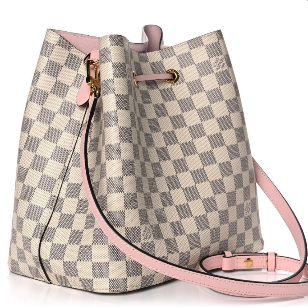 Louis Vuitton Neonoe Damier azur pink